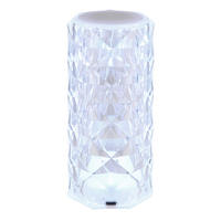 LED-BORDSLAMPA 7,3/15,8 cm   - klar/vit, Basics, metall/plast (7,3/15,8cm)