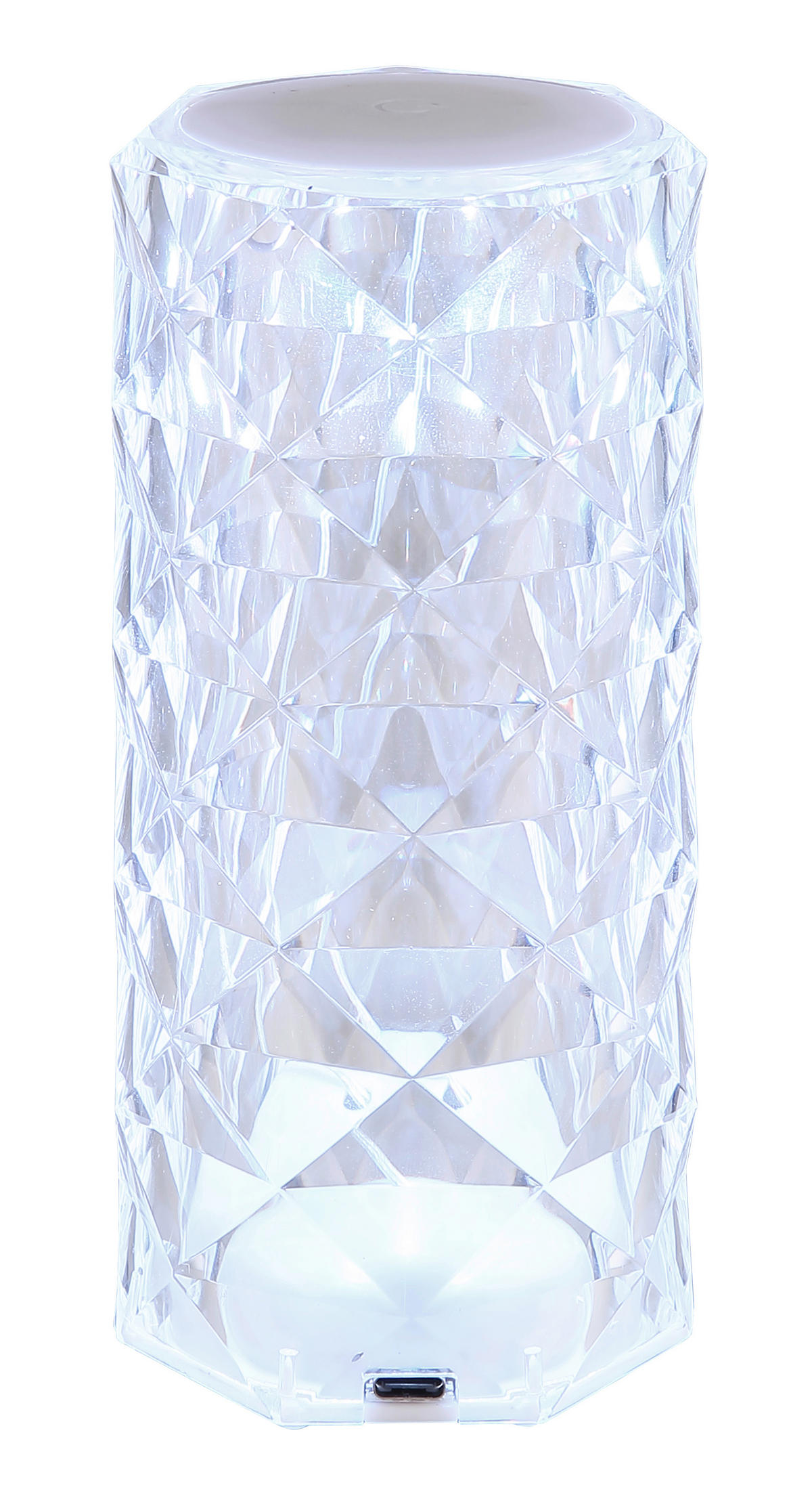 LED-BORDSLAMPA 7,3/15,8 cm   - klar/vit, Basics, metall/plast (7,3/15,8cm)