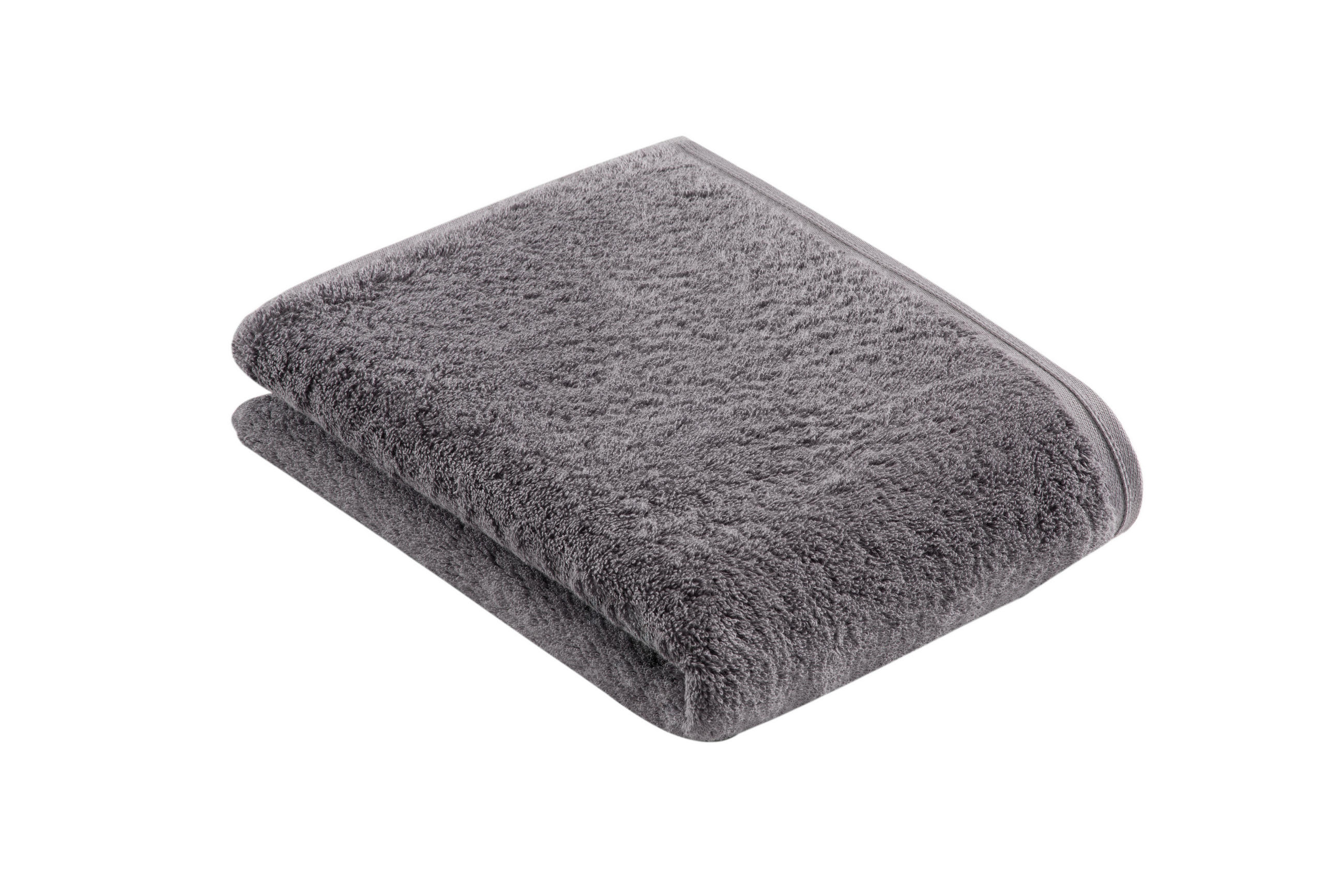 DUSCHTUCH Vegan Life 67/140 cm  - Dunkelgrau, Basics, Textil (67/140cm) - Vossen