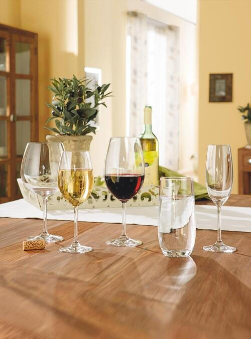 GLÄSERSET Celebration  6-teilig  - Klar, Basics, Glas (30,8/20,9/24,3cm) - Novel