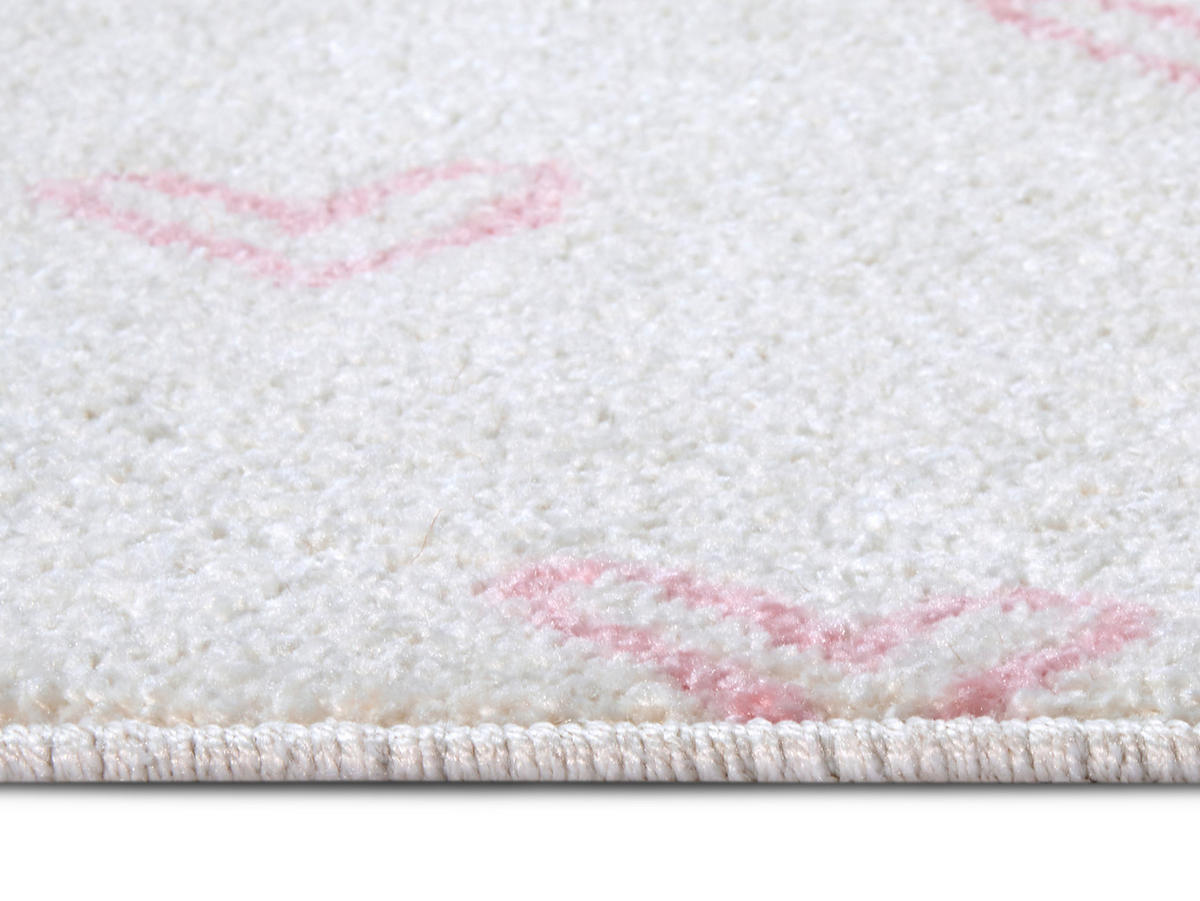 KINDERTEPPICH 160/235 cm Adventures  - Hellrosa/Creme, Trend, Kunststoff/Textil (160/235cm)