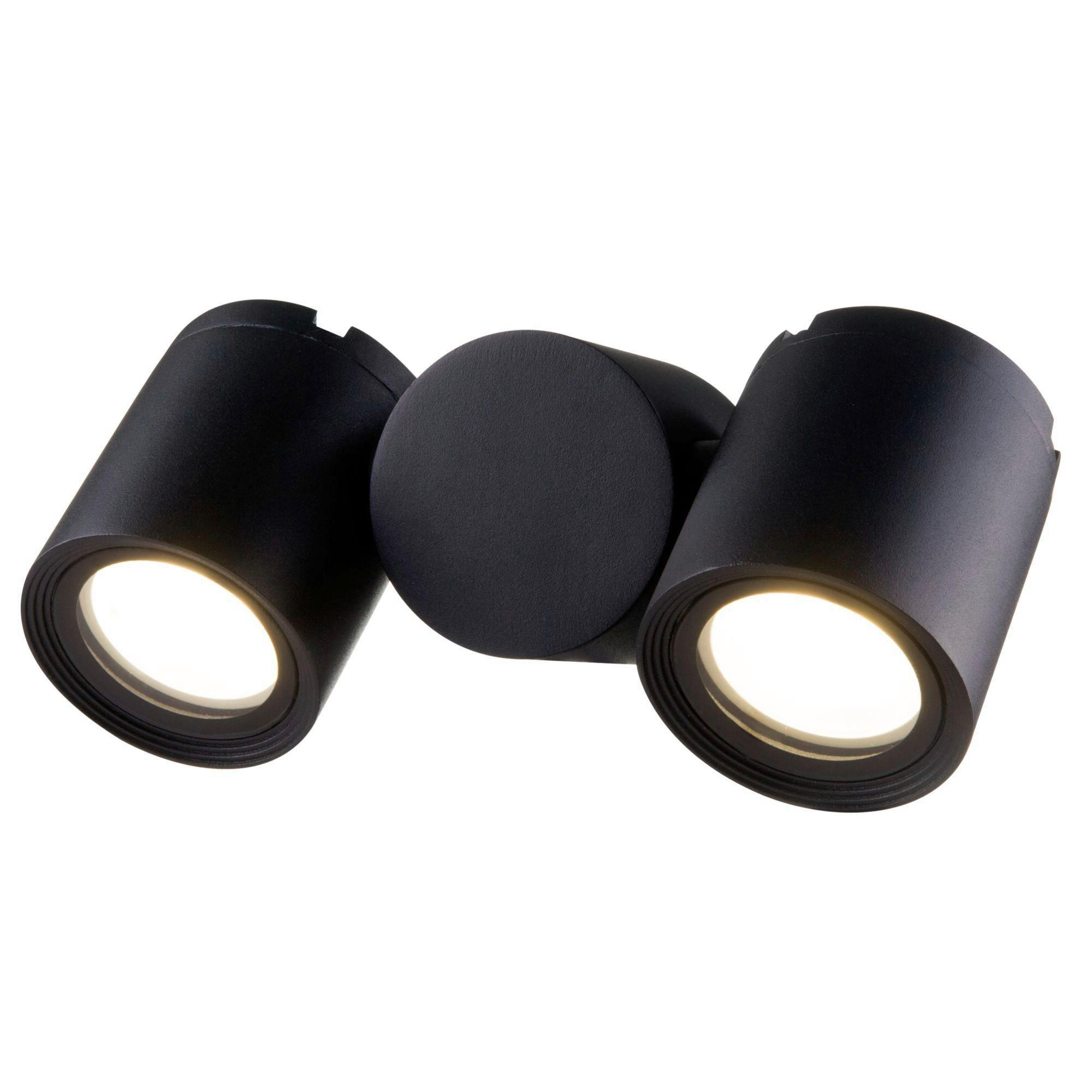 AUSSENWANDLEUCHTE - Schwarz, Trend, Metall (20.5/6.7/6.5cm) - MAYTONI