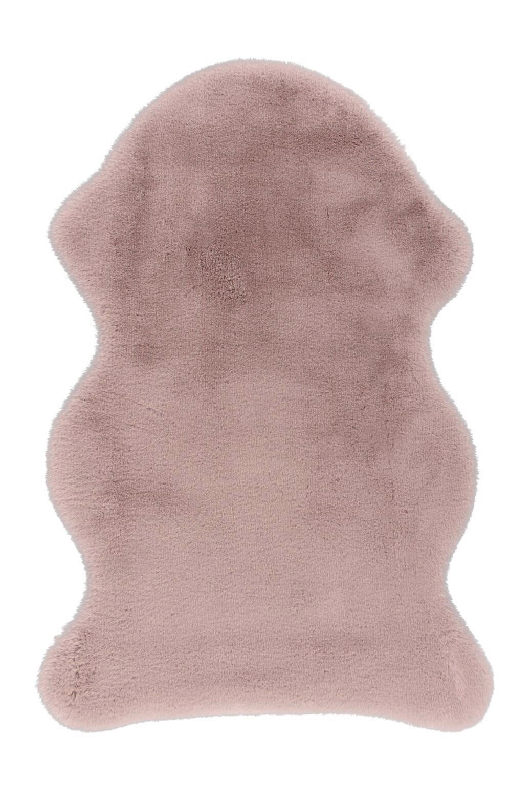HOCHFLORTEPPICH 60/90 cm Estonia - Kunda Puderrosa Rosa  - Rosa, KONVENTIONELL, Textil (60/90cm)