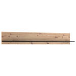 WANDBOARD Schwarz, Eiche Artisan  - Schwarz/Eiche Artisan, KONVENTIONELL, Holzwerkstoff (168/25/19,6cm) - Carryhome