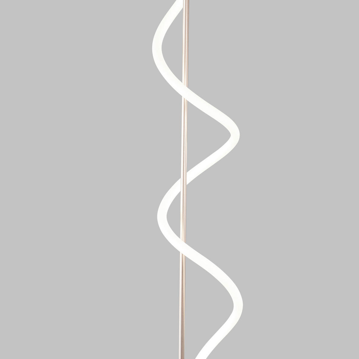 LED-STEHLEUCHTE 22/150 cm    - Silberfarben, Design, Kunststoff/Metall (22/150cm)