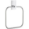 HANDTUCHHALTER Chromfarben  - Chromfarben, Basics, Metall (16,8/21,5/2,5cm) - Smedbo