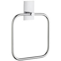 HANDTUCHHALTER 16,8/21,5/2,5 cm  - Chromfarben, Basics, Metall (16,8/21,5/2,5cm)