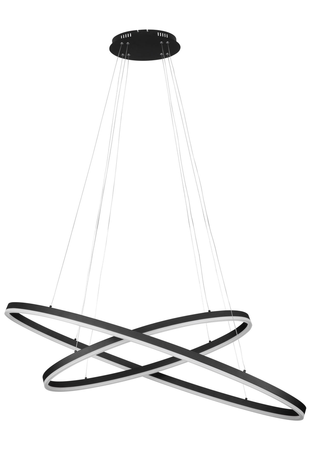 LED-HÄNGELEUCHTE 118/57/150 cm   - Weiß, Basics, Kunststoff (118/57/150cm)