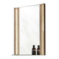 BADEZIMMERSPIEGEL 62/76,8/14,1 cm  - Eichefarben, MODERN, Holz (62/76,8/14,1cm) - Valdera
