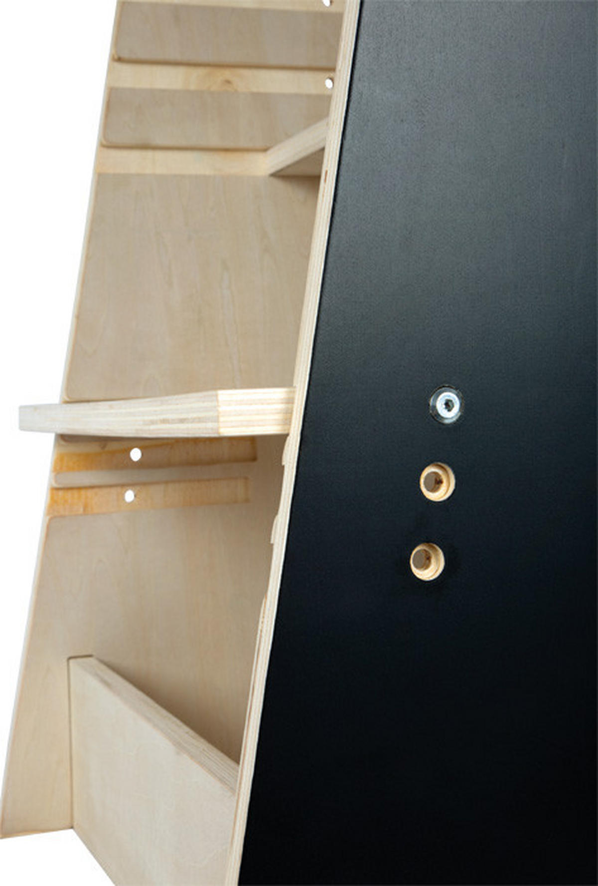 LERNTURM  - Multicolor, Basics, Holz/Textil (64/92/53cm) - small foot