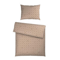 BETTWÄSCHE 2-teilig Satin 140/200 cm  - Creme, Design, Textil (140/200cm) - Ambia Home