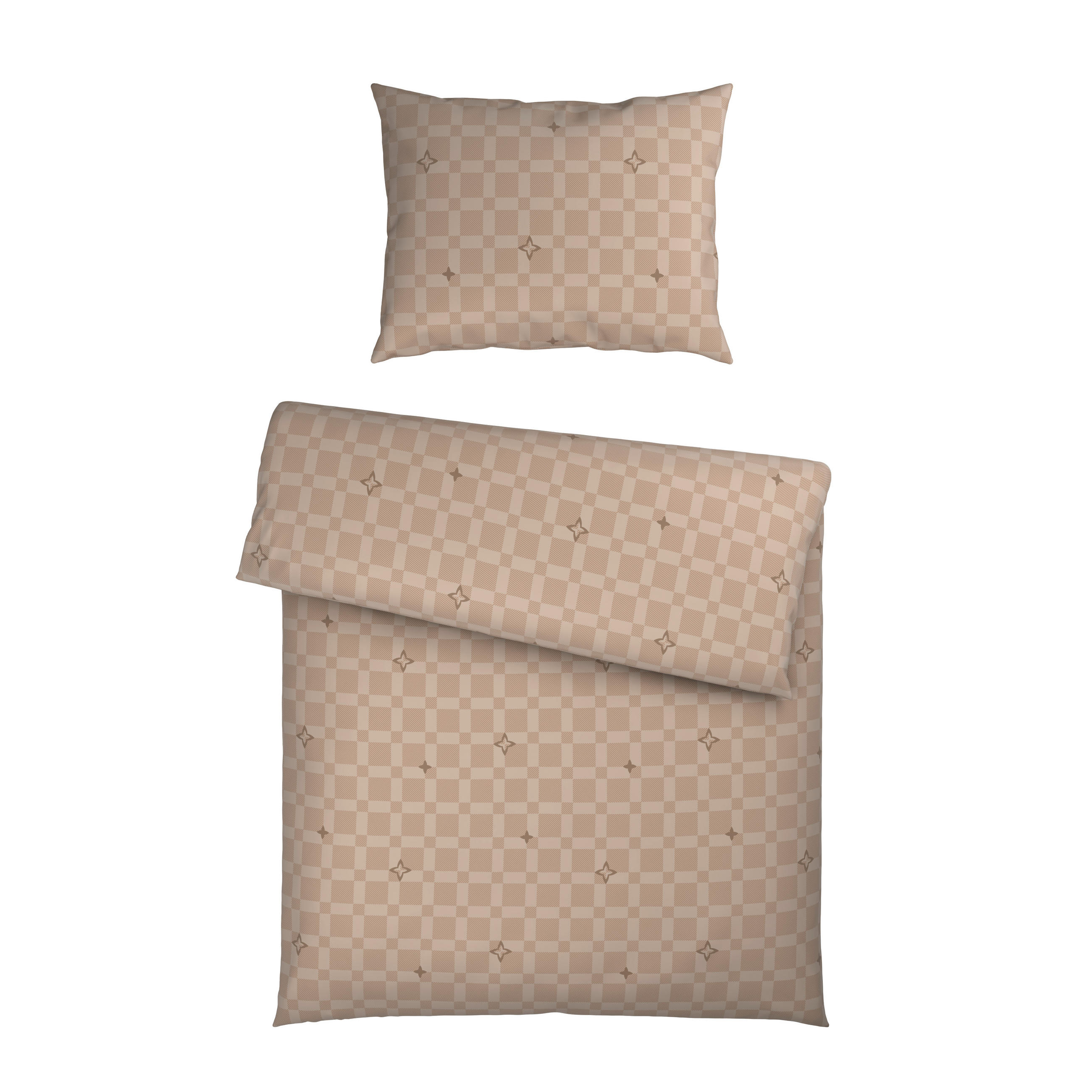 Ambia Home POVLEČENÍ satén krémová 140/200 cm