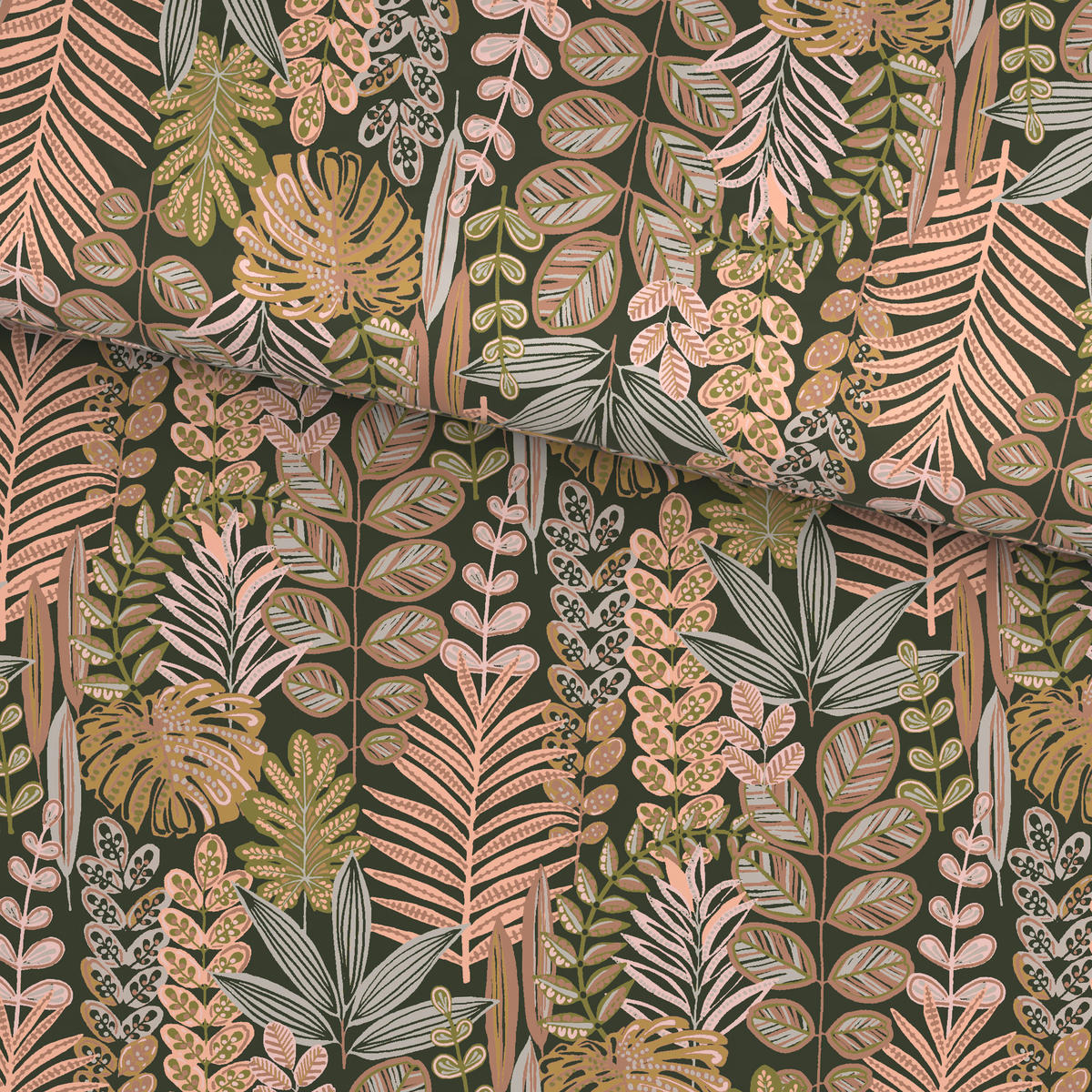 BETTWÄSCHE Satin 140/200 cm  - Multicolor, Trend, Textil (140/200cm) - Novel