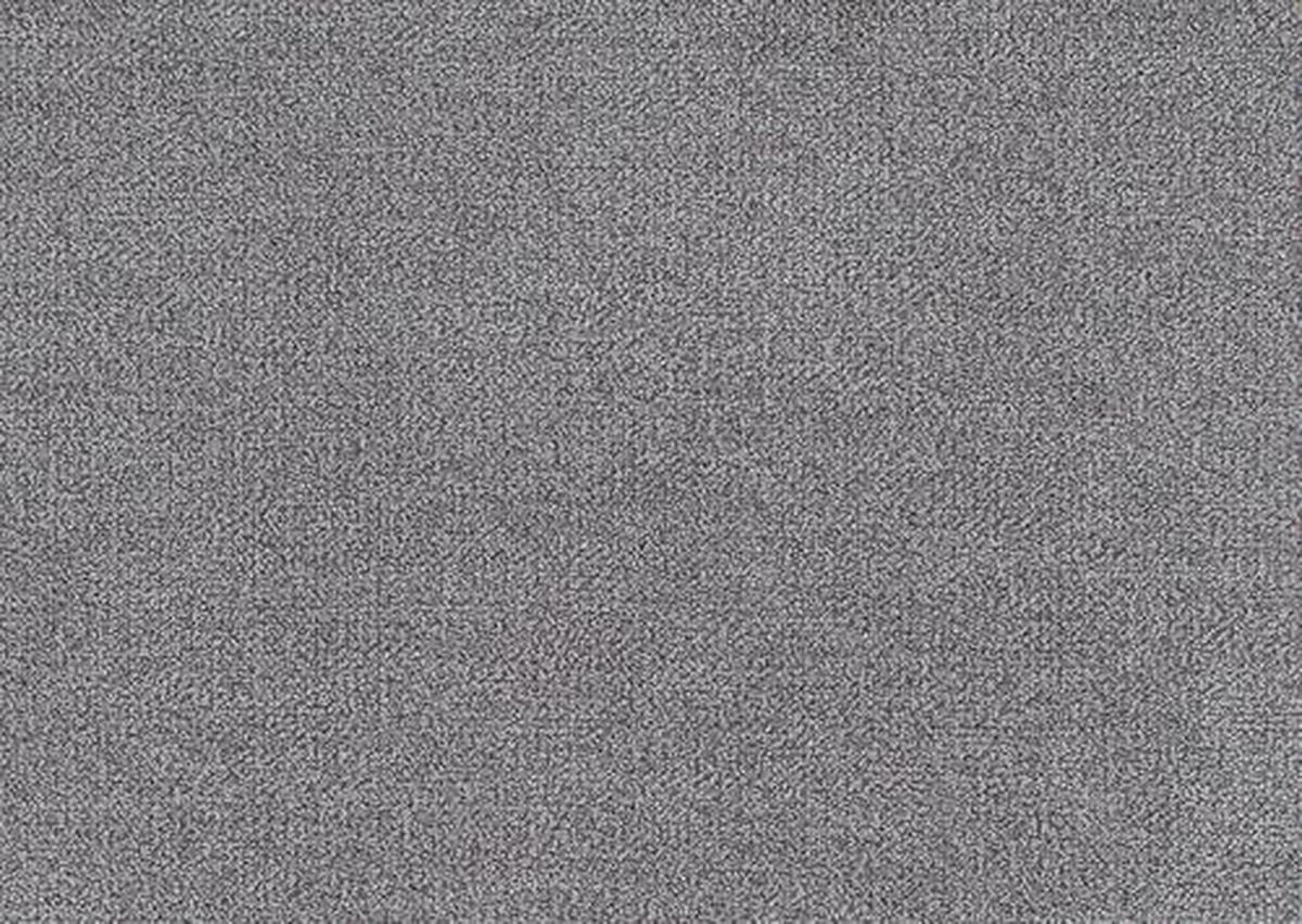 ECKSOFA Grau Webstoff  - Silberfarben/Grau, Design, Textil/Metall (201/295cm) - Hom`in