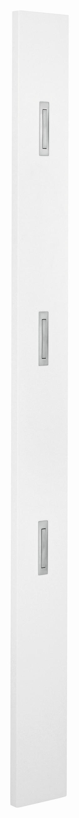 GARDEROBENPANEEL 14/170/3 cm  - Weiss, Design, Holz (14/170/3cm) - Novel