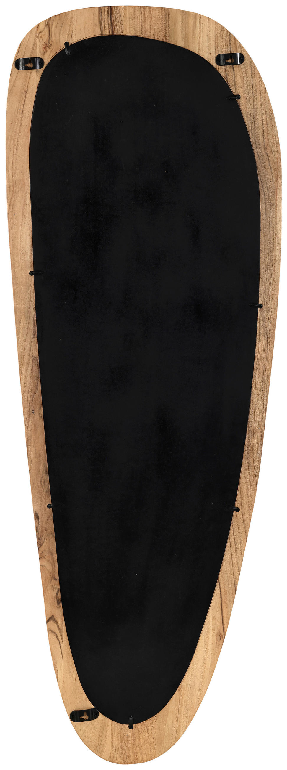 STENSKO OGLEDALO, 60/165/2,5 cm les, steklo  - barve akacije, Design, steklo/les (60/165/2,5cm) - Landscape