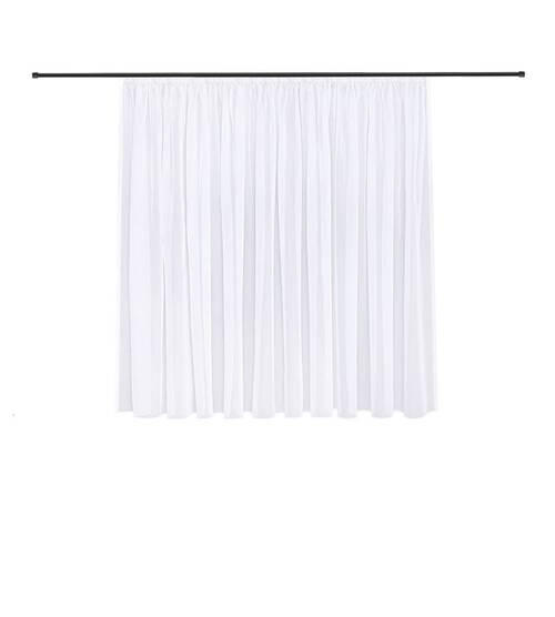 FERTIGSTORE  transparent  300/175 cm   - Weiß, Basics, Textil (300/175cm)