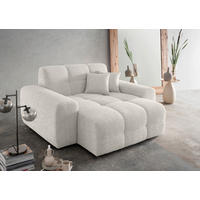 XXL-SESSEL - Schwarz/Weiß, MODERN, Kunststoff/Textil (181/87/155cm) - Livetastic