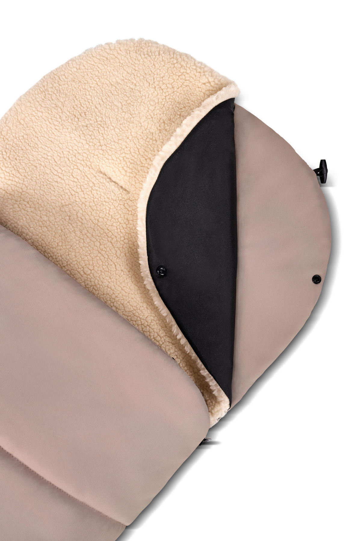 BUGGY-FUßSACK  - Sandfarben, Basics, Textil (40/8/96cm) - Moon