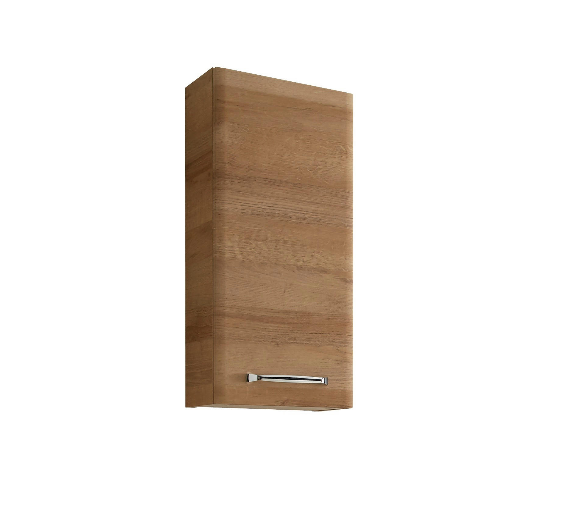 HÄNGESCHRANK 30/70/20 cm  - Chromfarben/Eichefarben, KONVENTIONELL, Glas/Holzwerkstoff (30/70/20cm) - Pelipal