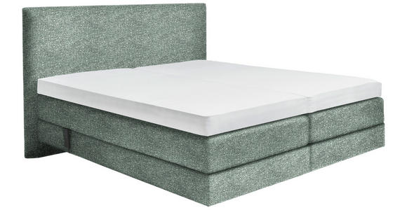 BOXSPRINGBETT 160/200 cm in Olivgrün - Olivgrün, KONVENTIONELL, Holz/Textil (160/200cm) - Dieter Knoll
