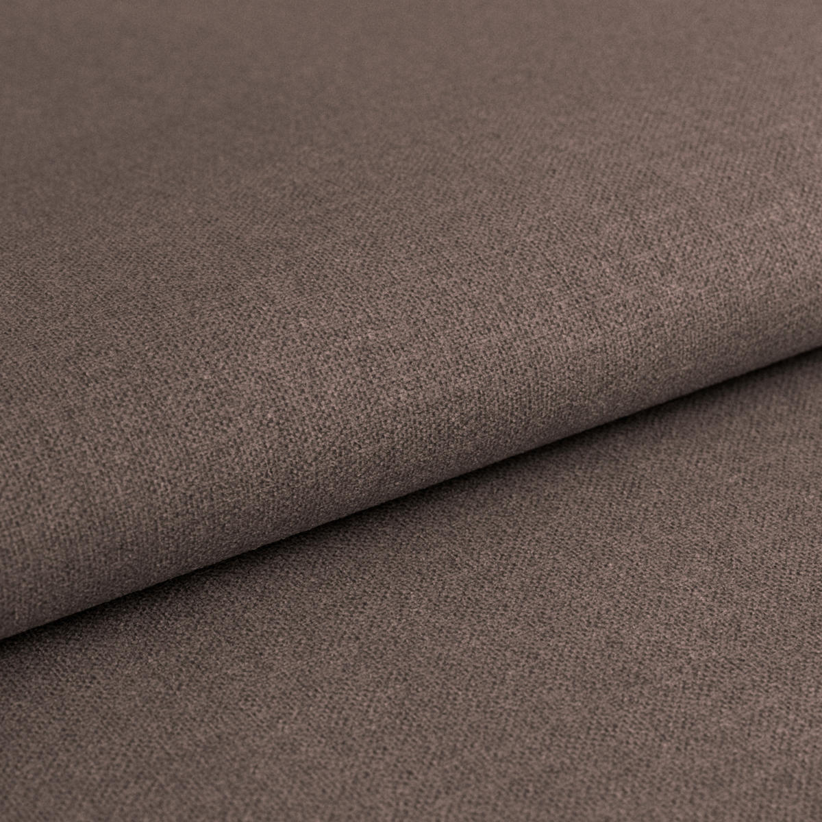 HOCKER Chenille Dunkelbraun  - Chromfarben/Dunkelbraun, KONVENTIONELL, Textil/Metall (108/46/108cm) - Livetastic