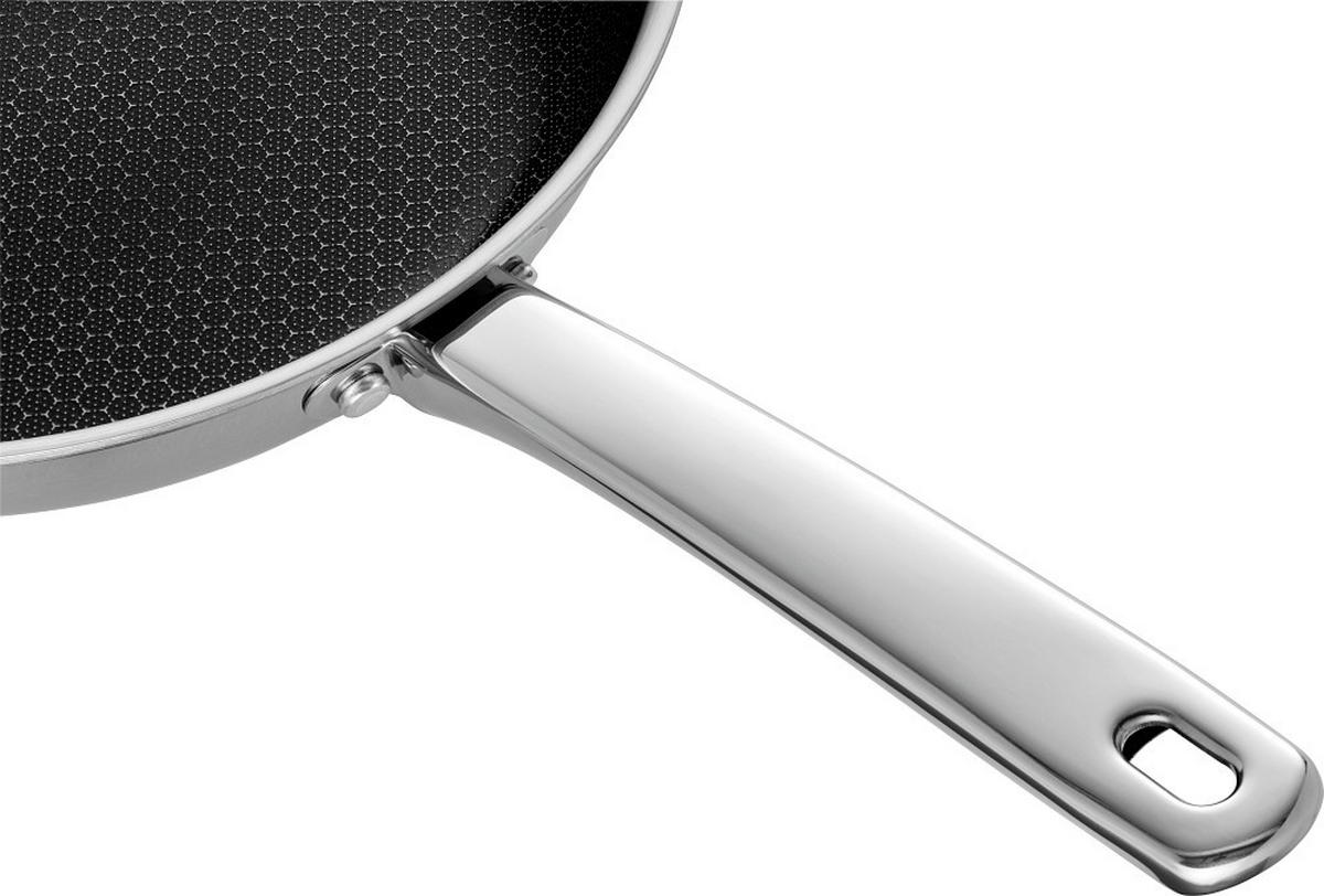 PFANNENSET Valley Edelstahl 2-teilig  - Silberfarben, Basics, Metall (20 / 28cm) - Henckels by ZWILLING