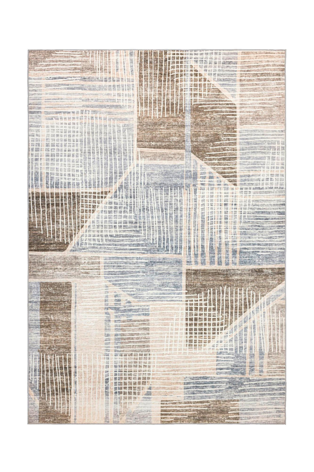 FLACHWEBETEPPICH 230/330 cm My Avantgarde Taupe  - Taupe, KONVENTIONELL, Textil (230/330cm) - Obsession