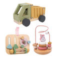 KINDERSPIELSET  - Multicolor/Naturfarben, Basics, Holz/Holzwerkstoff - My Baby Lou