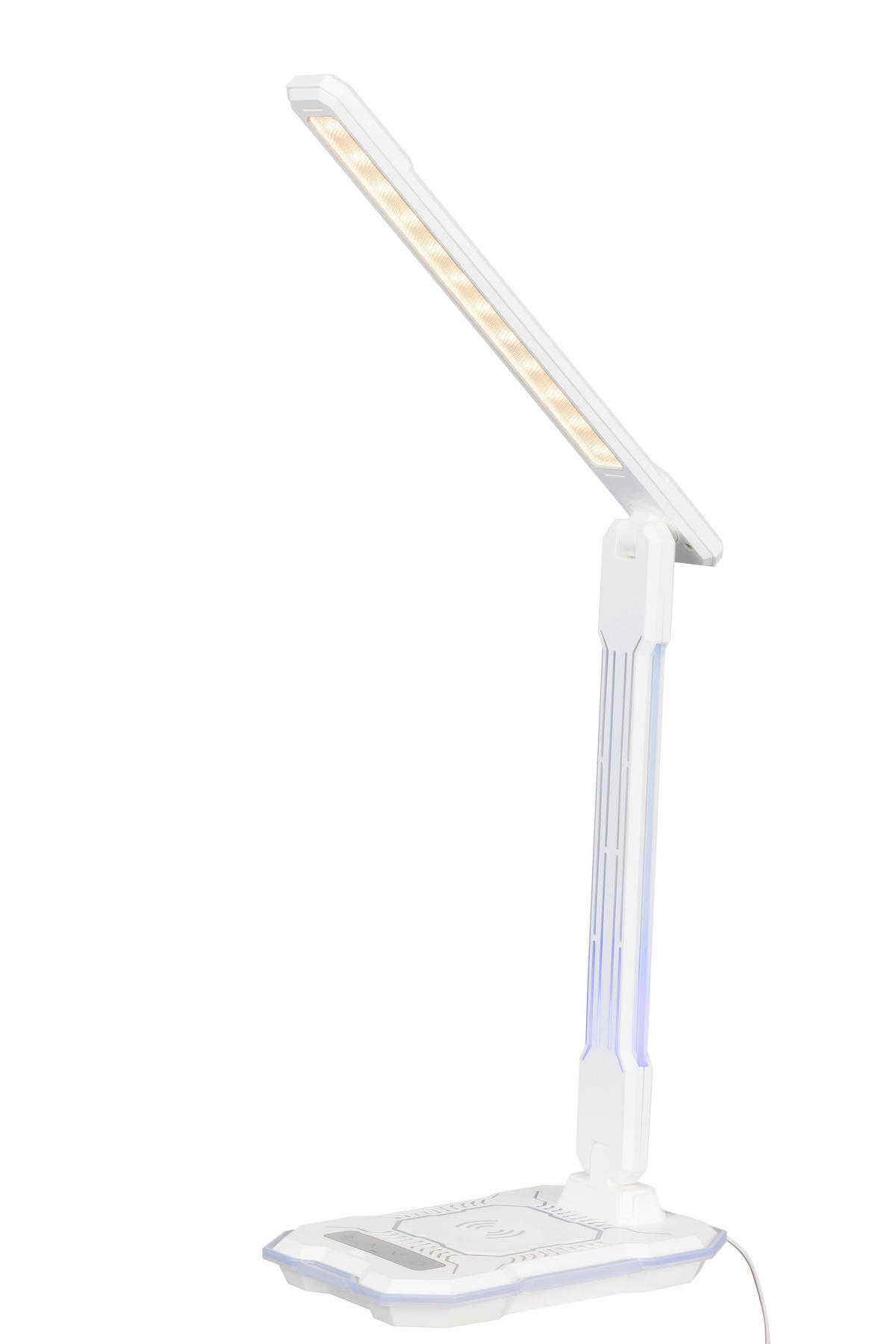 LED-SCHREIBTISCHLEUCHTE 31,6/18,1/12,1 cm   - Weiß, LIFESTYLE, Kunststoff (31,6/18,1/12,1cm) - Novel