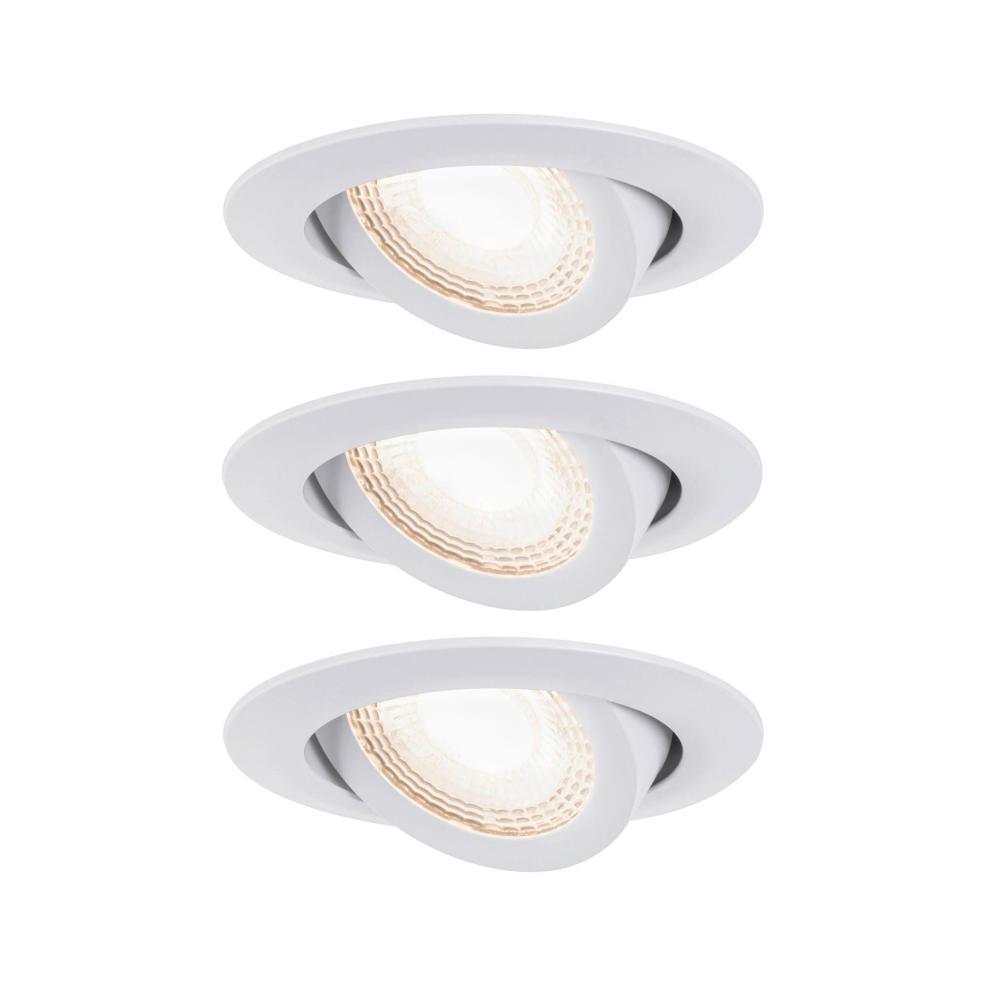 LED-EINBAUSPOT SET 8,2 cm  - Design (8,2cm) - Paulmann