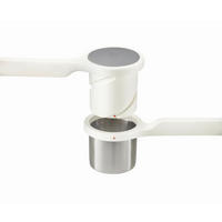 STISKALEC ZA ČESEN HELIX    9,4/26,5/9,1 cm                 - bela, Konvencionalno, kovina/umetna masa (9,4/26,5/9,1cm) - Joseph Joseph