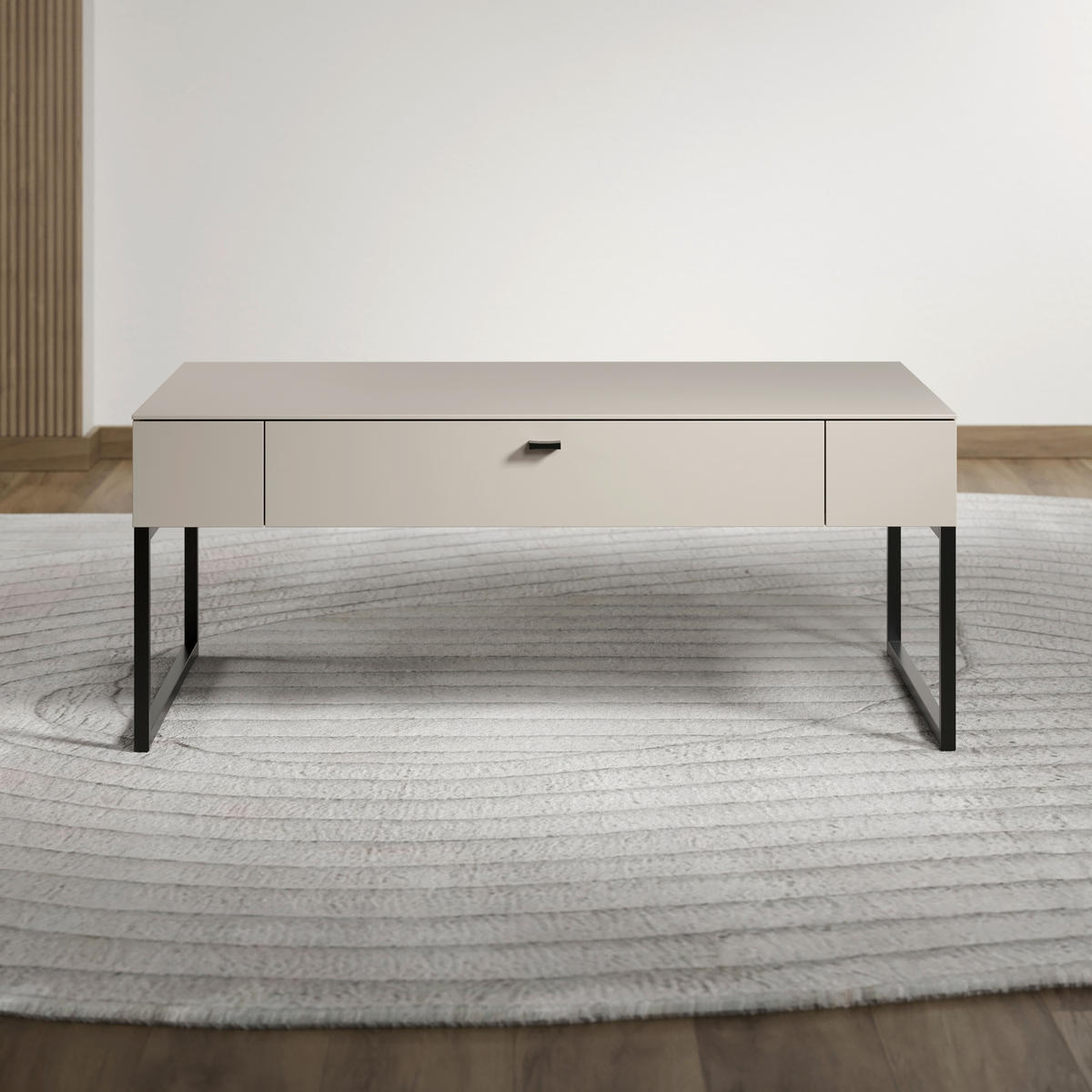 COUCHTISCH in Holzwerkstoff 110/45/68 cm  - Kaschmir/Eichefarben, Basics, Holzwerkstoff/Metall (110/45/68cm) - MID.YOU