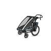 FAHRRADANHÄNGER   Chariot Cross2 sngle  - Dunkelgrau, Basics, Textil/Metall (88/37/59cm) - Thule