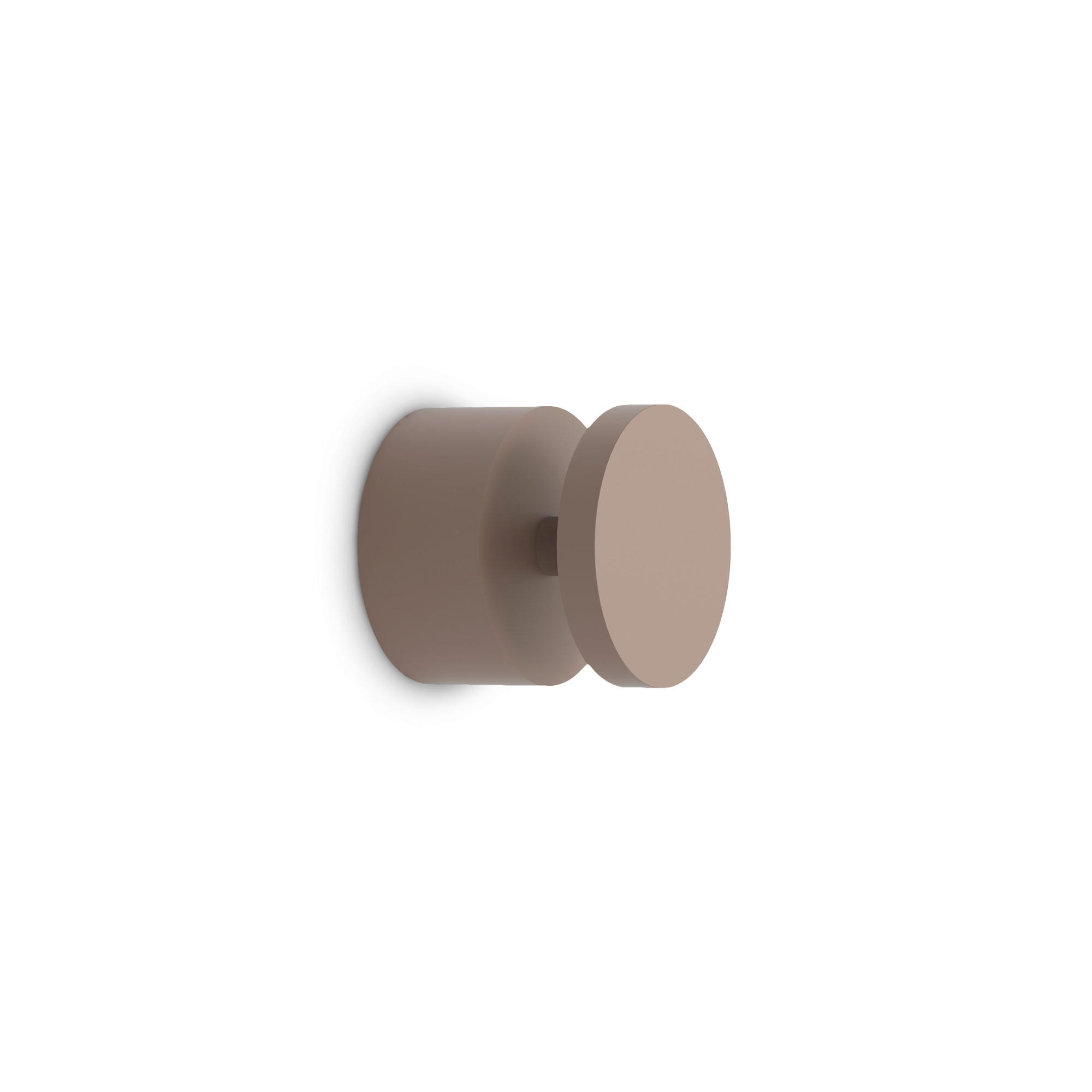 WANDLEUCHTE Ideal Lux Toffee ap Coffee 8/7,7 cm   - Cappuccino, Design, Metall (8/7,7cm) - Ideal Lux