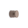 WANDLEUCHTE Ideal Lux Toffee ap Coffee 8/7,7 cm   - Cappuccino, Design, Metall (8/7,7cm) - Ideal Lux