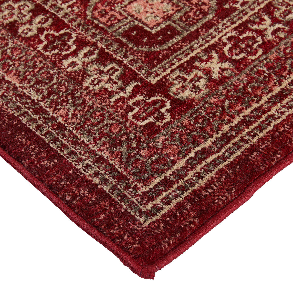 LÄUFER 80/250 cm  - Rot, Design, Textil (80/250cm) - Novel