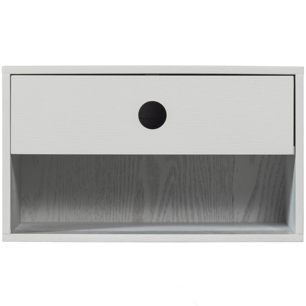 NACHTKÄSTCHEN 34/20/30 cm  in Grau  - Grau, Basics, Holzwerkstoff (34/20/30cm) - MID.YOU