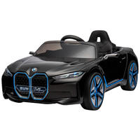 ELEKTRO-KINDERAUTO  - Schwarz, KONVENTIONELL, Kunststoff/Metall (115/67/45cm) - Atrigo