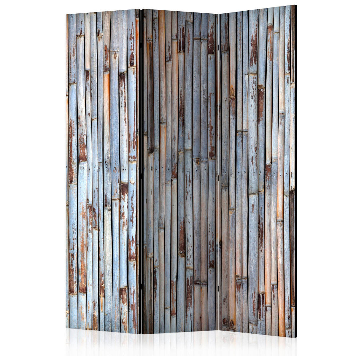 PARAVENT mit 3  Flügel - Multicolor, Basics, Holz/Textil (135/172/3cm) - artgeist