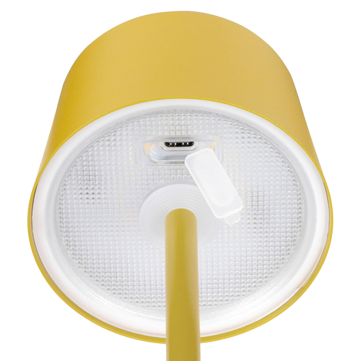 PUNJIVA STONA LAMPA - žuta, Osnovno, metal (9/22cm) - Novel