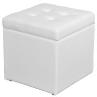 SITZBOX Uni  - Weiß, Design, Kunststoff (41/41/40cm) - MID.YOU