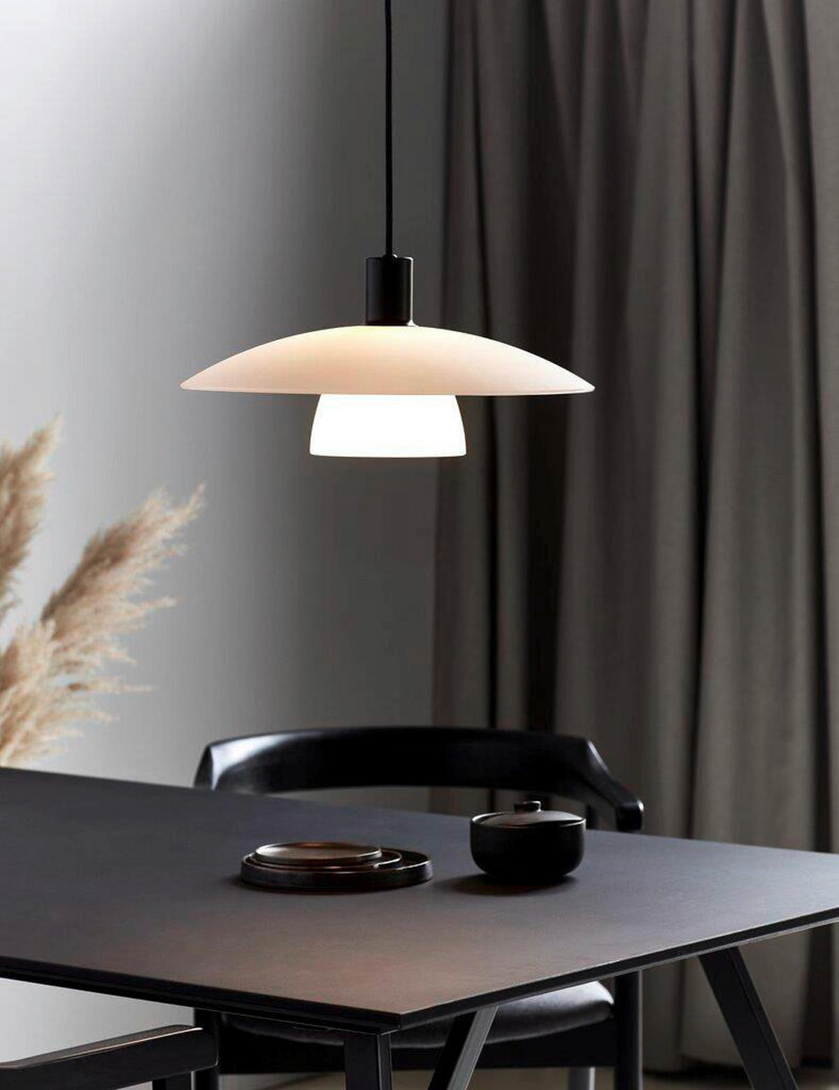 HÄNGELEUCHTE VERONA 40/19 cm   - Weiß, Design, Glas (40/19cm) - Nordlux