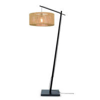 STEHLEUCHTE - Schwarz/Naturfarben, Trend (50/165/207cm) - Good & Mojo