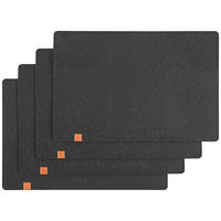 PROSTÍRÁNÍ, 45/30 cm - černá, Basics, textil (45/30cm) - Justinus