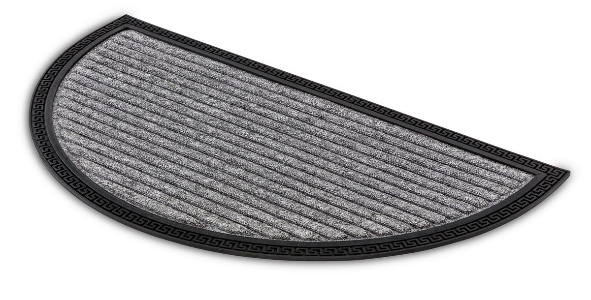 FUßMATTE 40/70 cm Border Star  - Grau, KONVENTIONELL, Textil (40/70cm) - Esposa