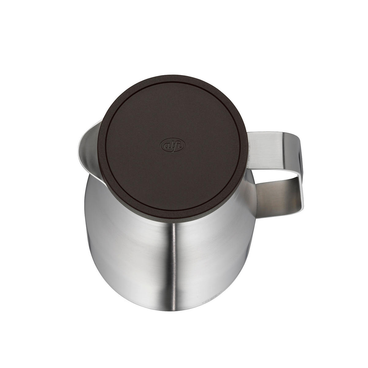 ISOLIERKANNE STUDIO 1 L  - Silberfarben, Design, Metall (1l) - Alfi