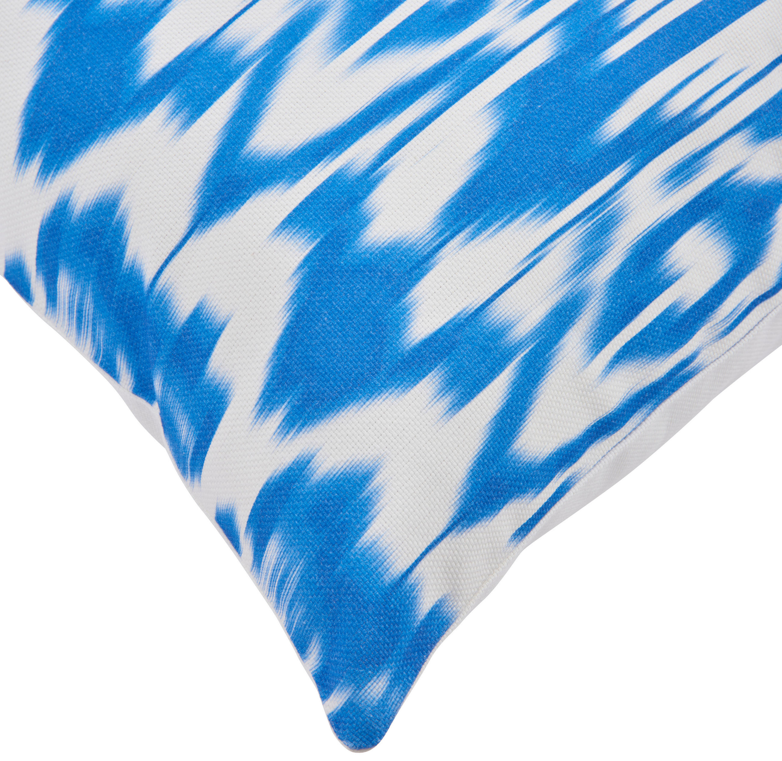 DEKORAČNÝ VANKÚŠ 50/50 cm - modrá/biela, Konventionell, textil (50/50cm) - Esposa