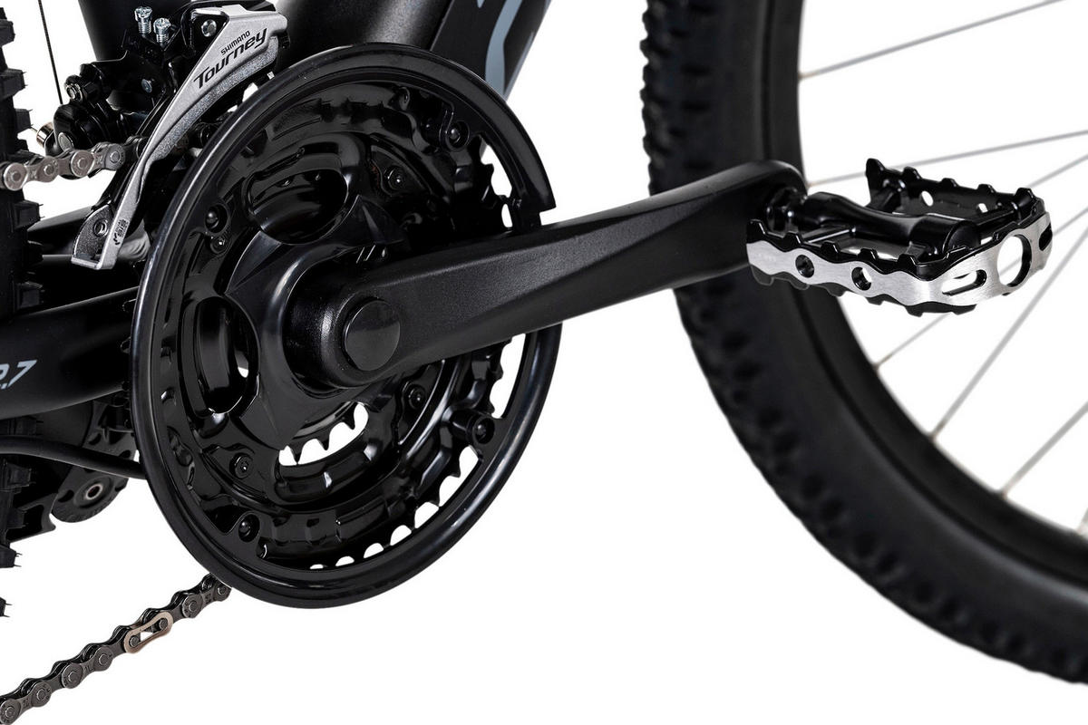 ELEKTROFAHRRAD - Schwarz, Basics, Metall (188/117/22cm)