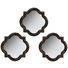 SPIEGEL-SET 3-TLG. Goldfarben, Schwarz - Goldfarben/Schwarz, Kunststoff (25/3/25cm) SPIEGEL-SET 3-TLG. Goldfarben, Schwarz - Goldfarben/Schwarz, Kunststoff (25/3/25cm)